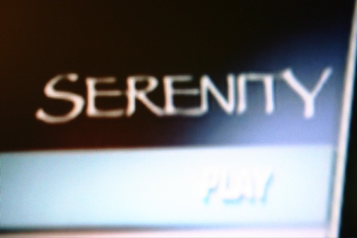 Serenity DVD-HD Logo