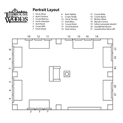 Lighthouse in the Woods study layout